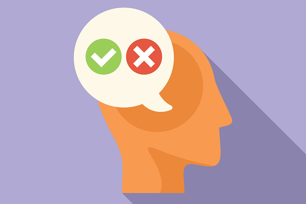 How the brain keeps its options straight at decision time