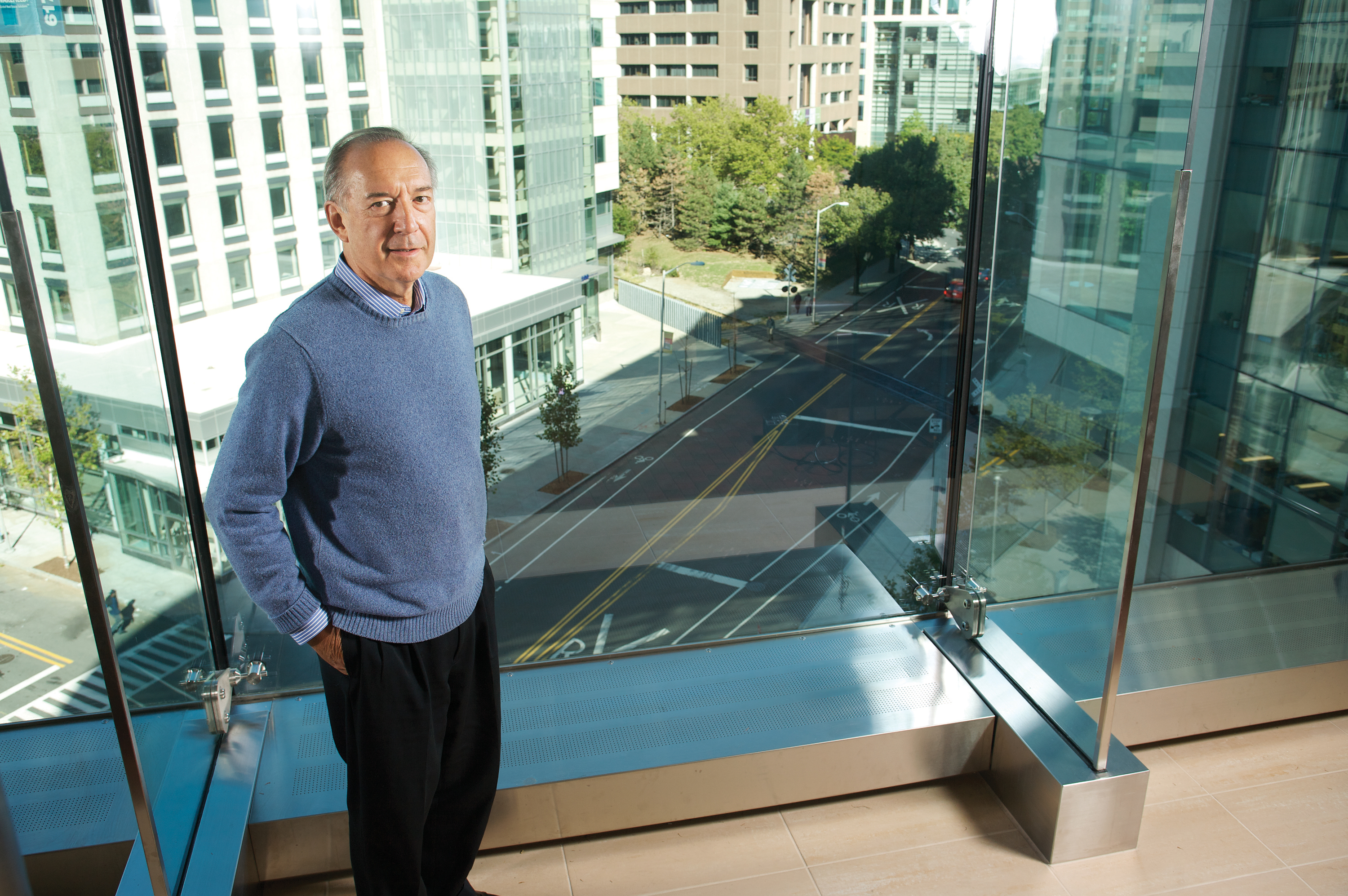 Institute Professor Emeritus and former BCS Department Head Emilio Bizzi. Credit: Kent Dayton / McGovern Institute for Brain Research