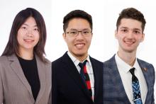 Three MIT students named 2026 Schwarzman Scholars