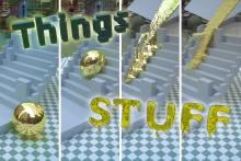 How the brain distinguishes oozing fluids from solid objects
