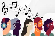 Exposure to different kinds of music influences how the brain interprets rhythm