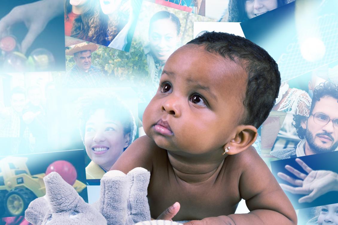 A key brain region responds to faces similarly in infants and adults A key brain region responds to faces similarly in infants and adults